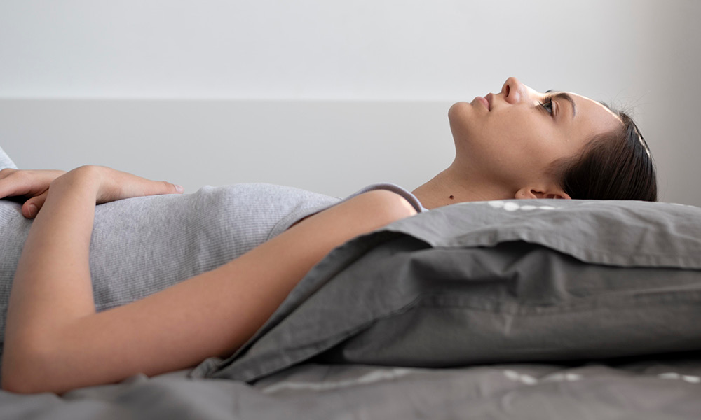 Nejezte těsně před spaním